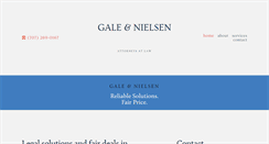 Desktop Screenshot of galenielsen.com